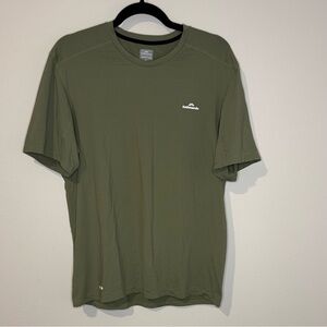 Kathmandu driMOTION Performance T-Shirt XL Olive Green Moisture Wicking Athletic